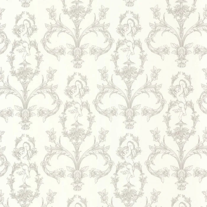 Seraphin Wallpaper - Gris Perle