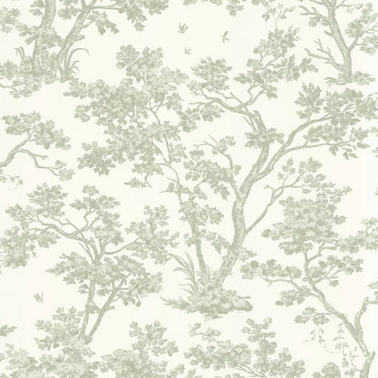 Arbre - Magical Forest Wallpaper - Almond