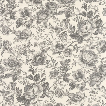 Celestine Wallpaper - Charcoal
