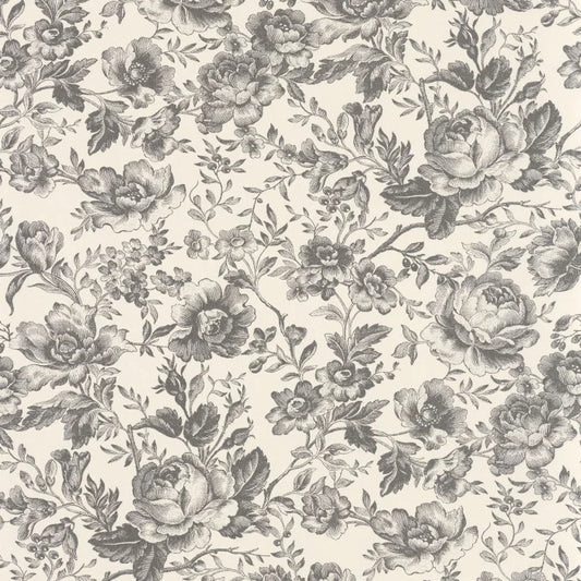 Celestine Wallpaper - Charcoal