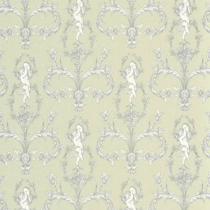 Seraphin Wallpaper - Vert Amande