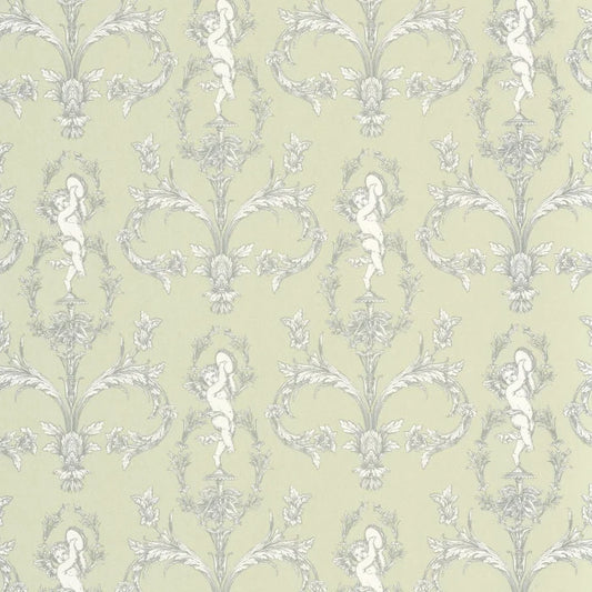 Seraphin Wallpaper - Vert Amande