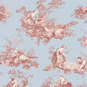 Scène d'été Wallpaper - Rouge Carmin