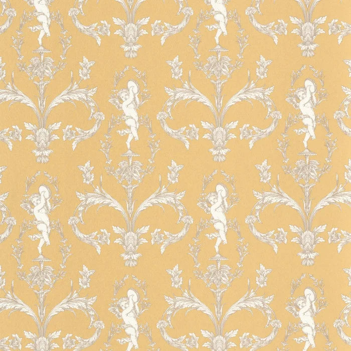 Seraphin Wallpaper - Jaune Soleil