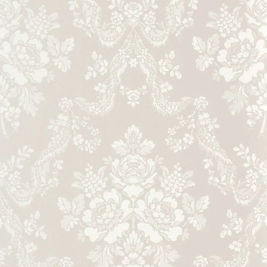 Pompadour Wallpaper - Gris Perle