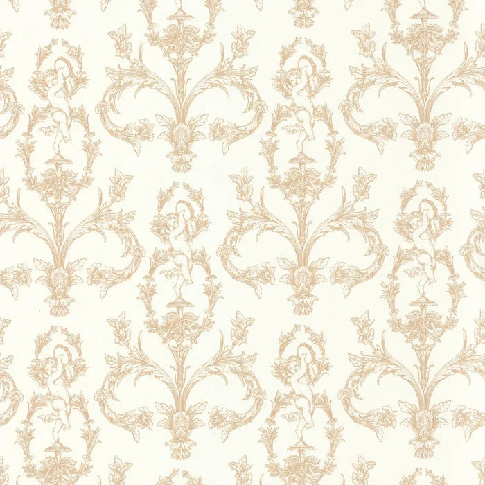 Seraphin Wallpaper - Beige Sable