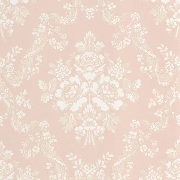 Pompadour Wallpaper - Rose