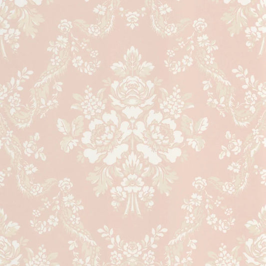 Pompadour Wallpaper - Rose