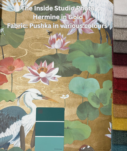 Hermine – Koi Pond Wallpaper – Gold