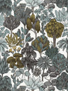 Exotic Oasis Wallpaper - White/Green