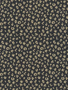 Leopard Alphabet Heavy Weight Wallpaper - Black - Discontinuing