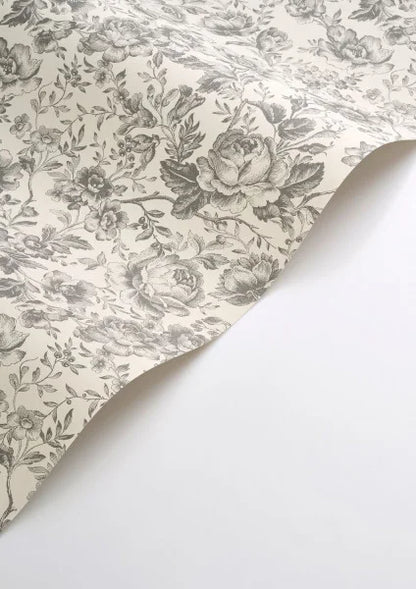 Celestine Wallpaper - Charcoal