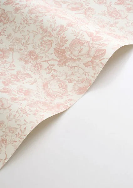 Sample - Celestine Wallpaper - Rose