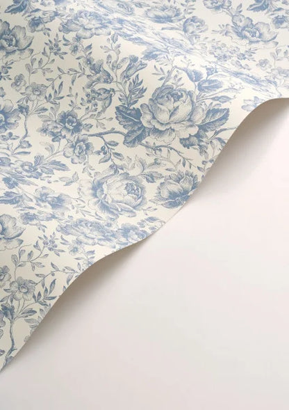 Celestine Wallpaper - Blue
