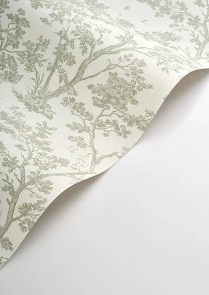 Arbre - Magical Forest Wallpaper - Almond