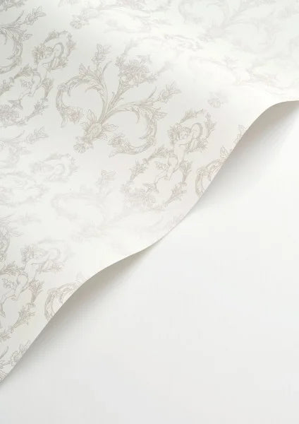 Sample - Seraphin Wallpaper - Gris Perle