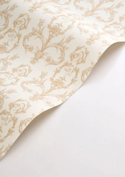 Sample - Seraphin Wallpaper - Beige Sable