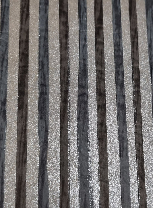 Zebra Paper Art Wallpaper - Midnight