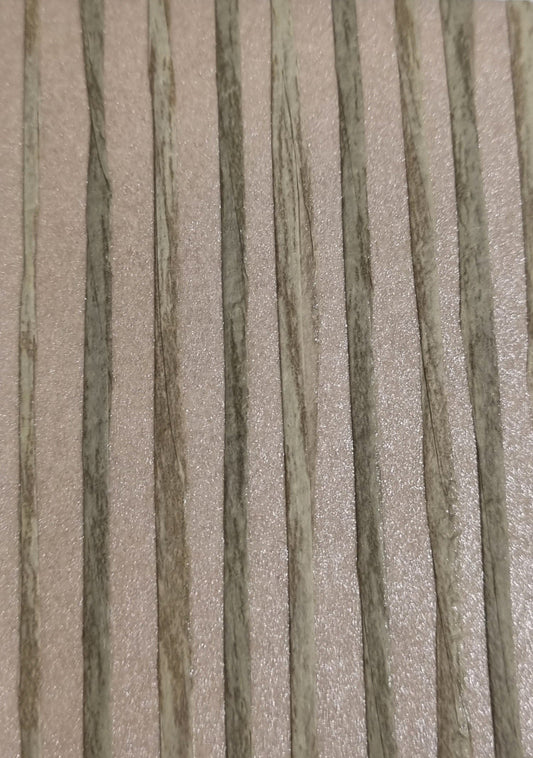 Zebra Paper Art Wallpaper - Rubber Green