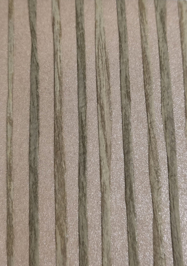 Sample - Zebra Paper Art Wallpaper - Rubber Green