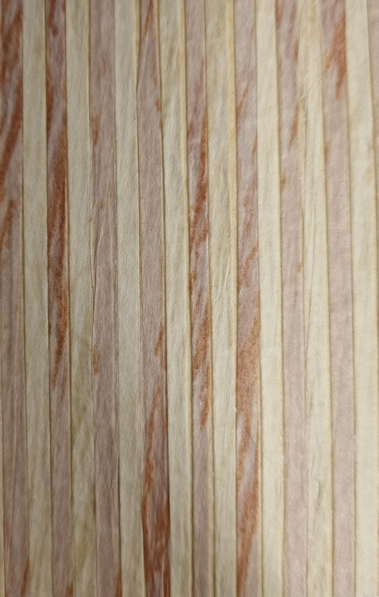 Zebra Paper Art Wallpaper - Soft Rose