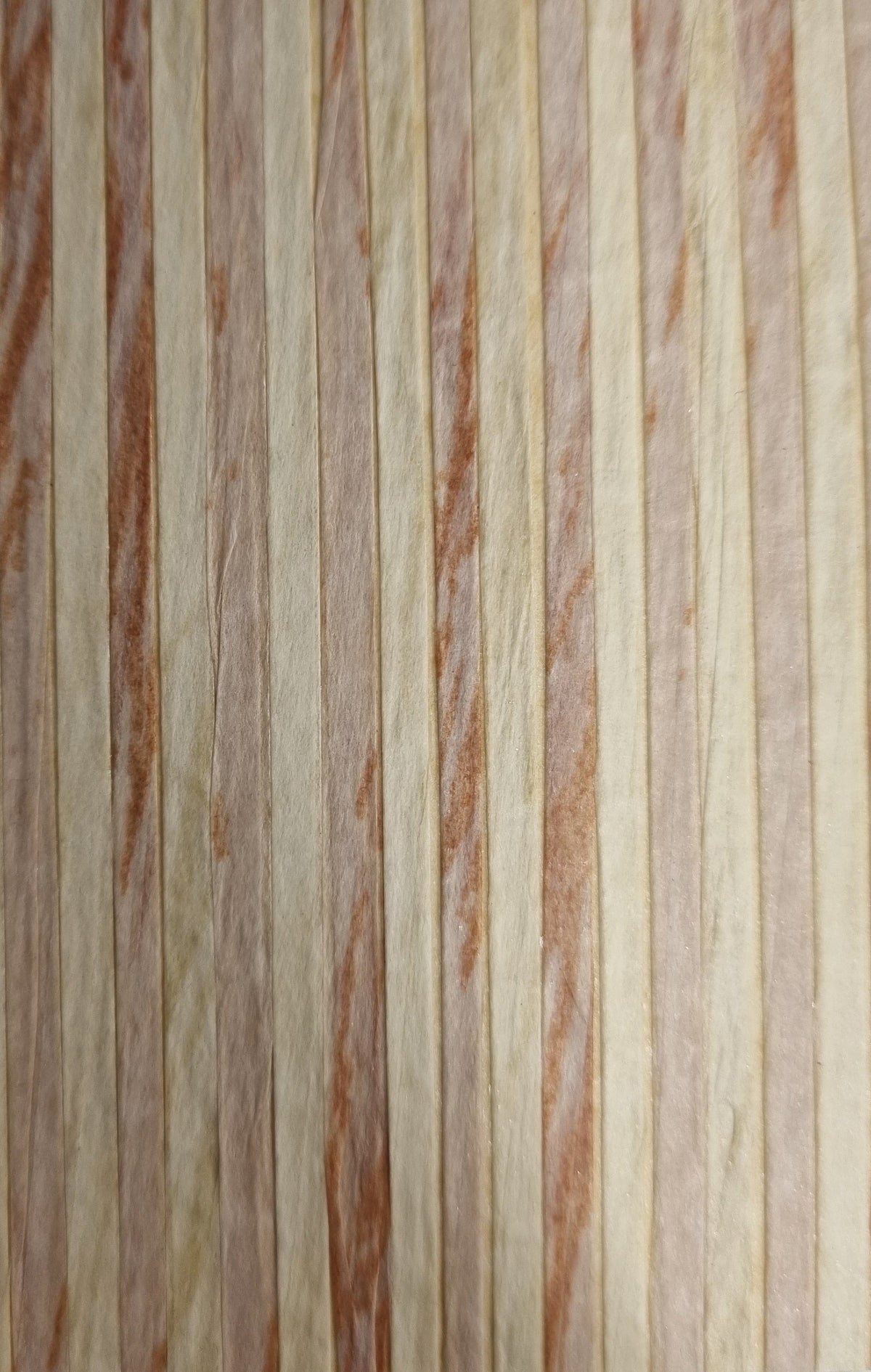 Sample - Zebra Paper Art Wallpaper - Soft Rose