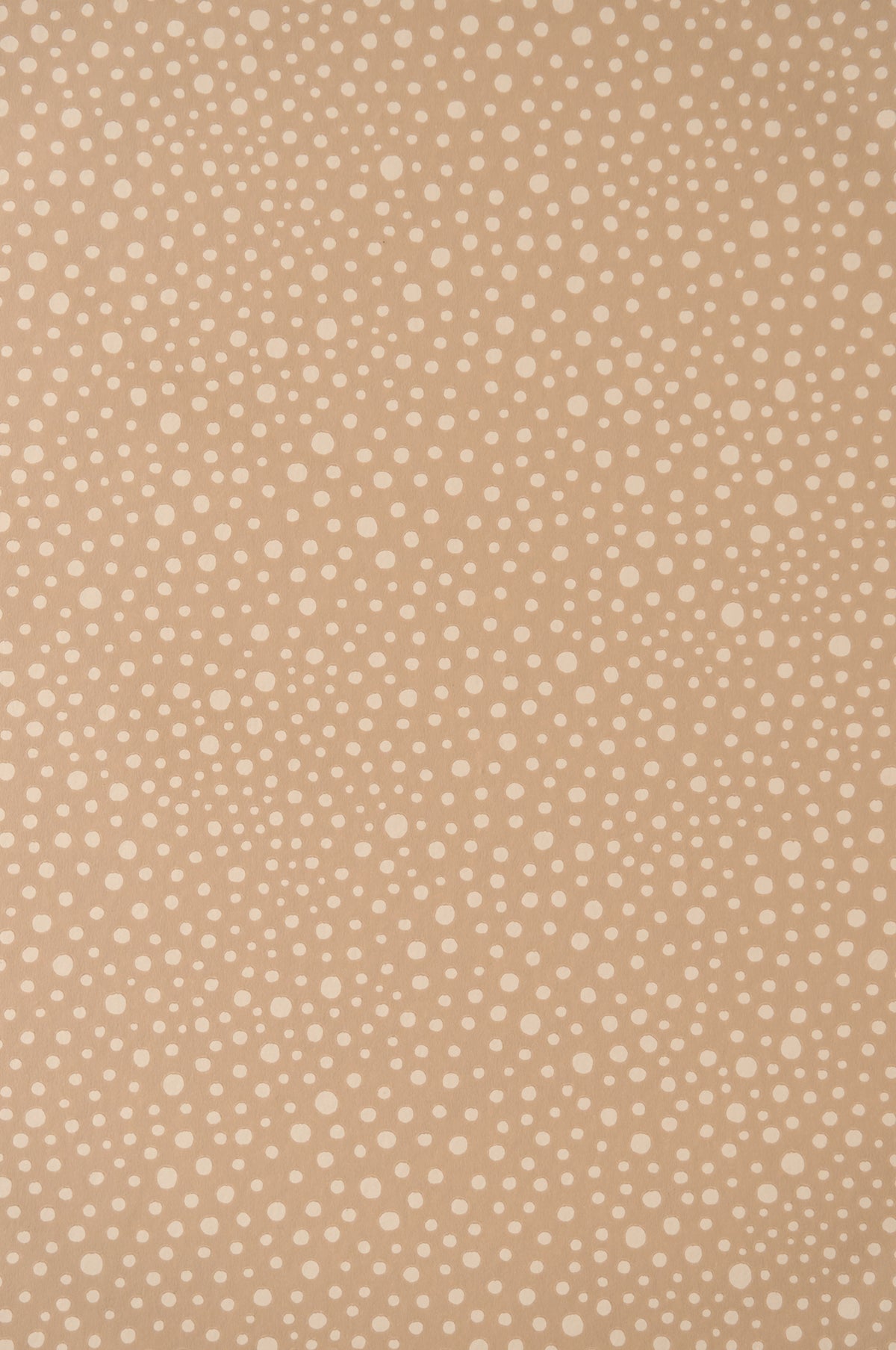 Sample - Dots Wallpaper - Teddy Brown