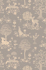 Summer Fields Wallpaper - Dusty Blue