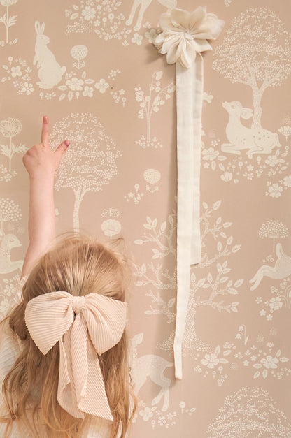 Summer Fields Wallpaper - Dusty Pink