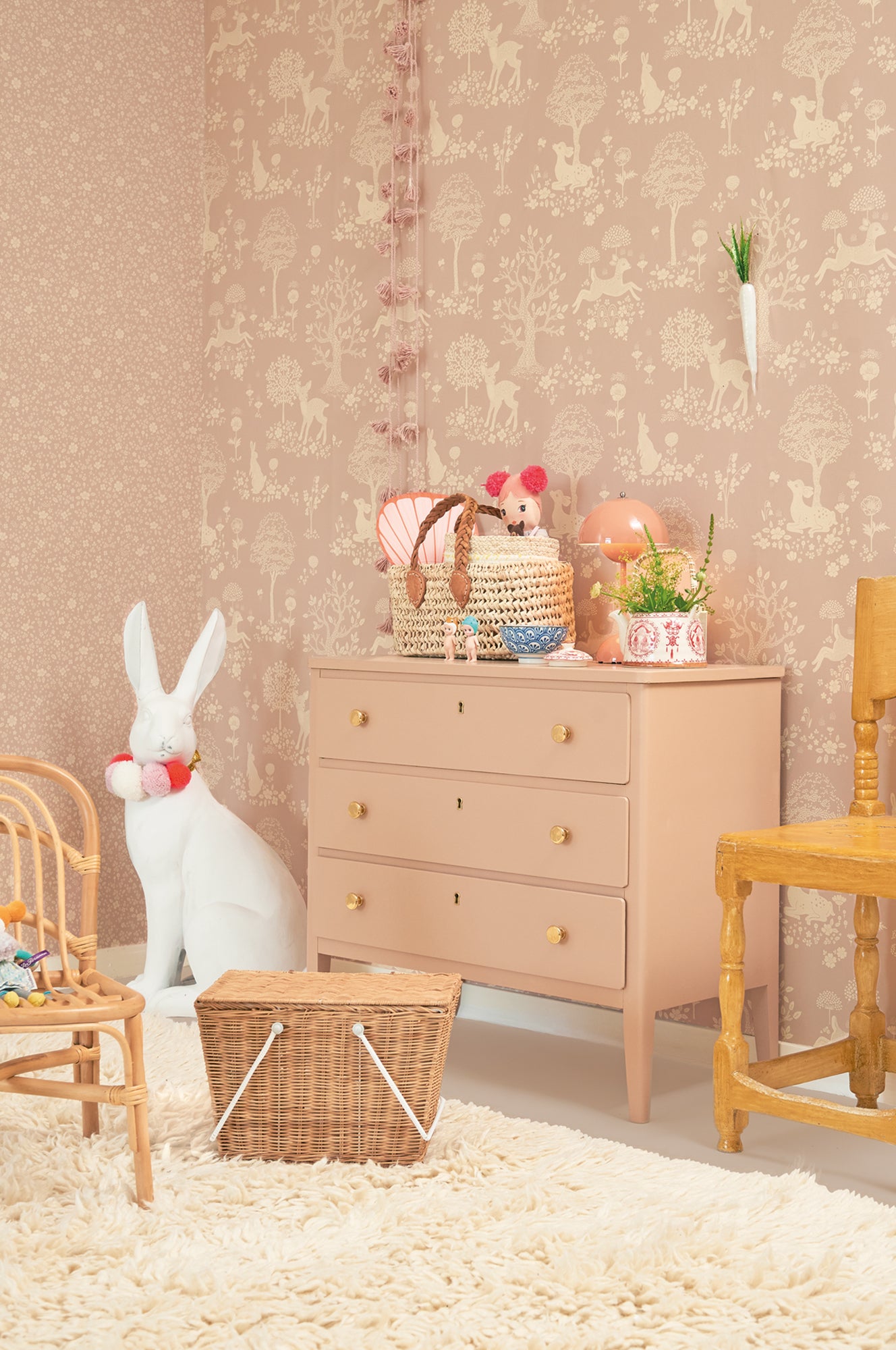 Flora Dreams Wallpaper - Dreamy Lilac