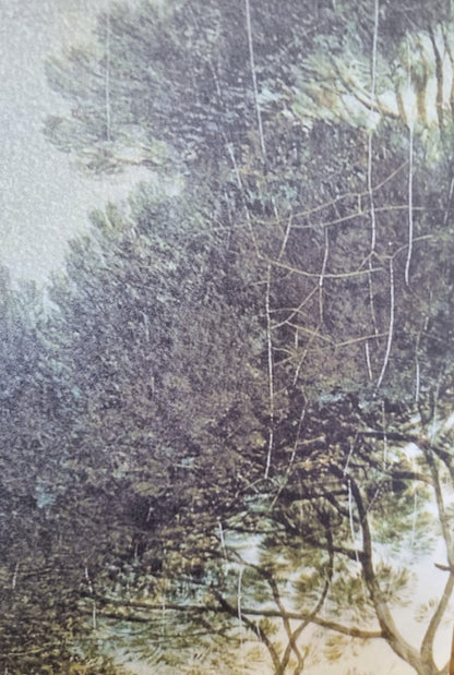 Italian Landscape - Custom Sized Wallpaper Mural (per m2) - Monotone