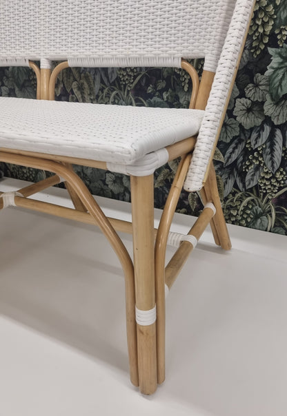 Barcelona Rattan Bench Seat SALE - PICK UP ONLY