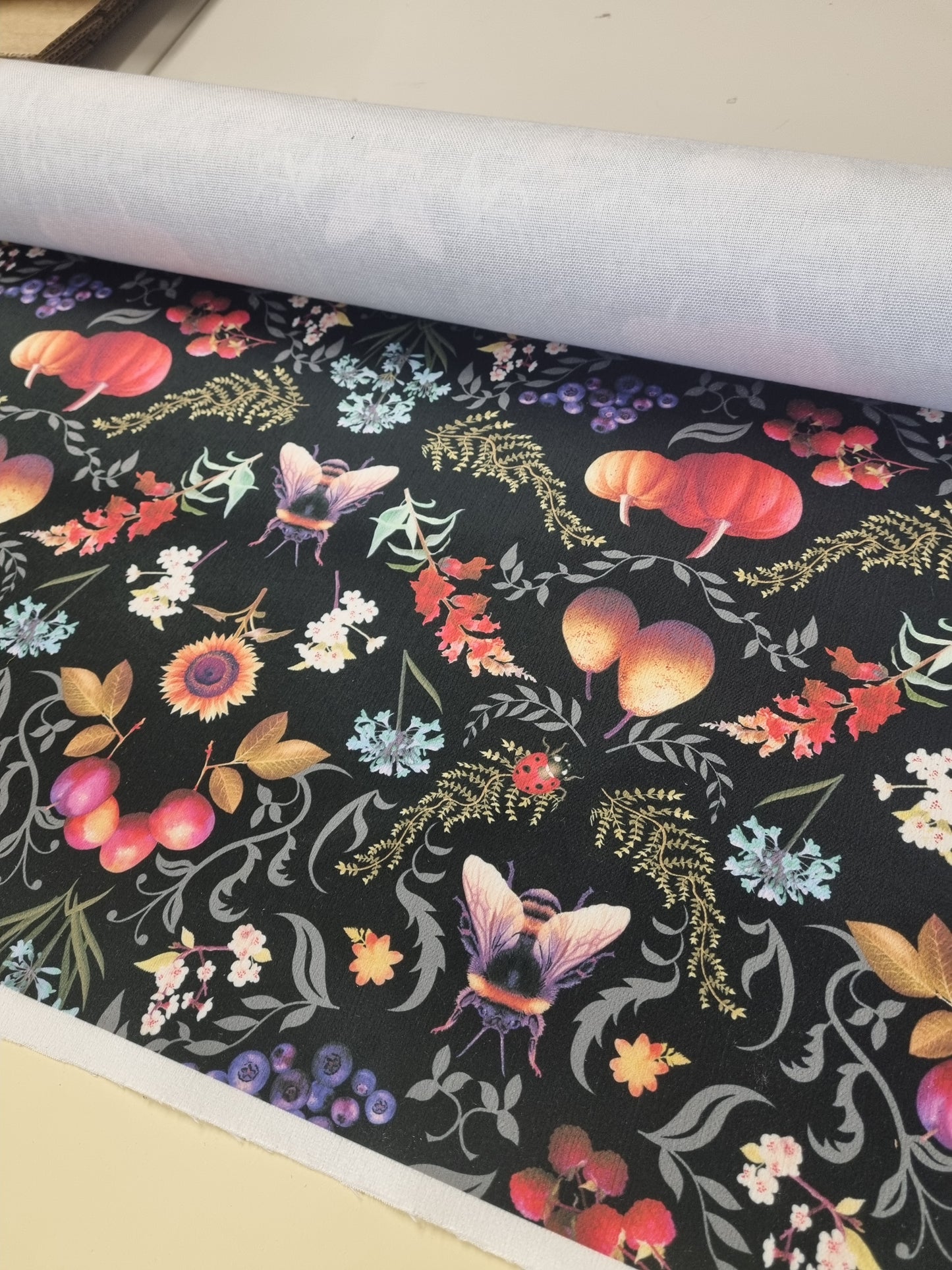 Bee Dance Fabric - 2 Colours