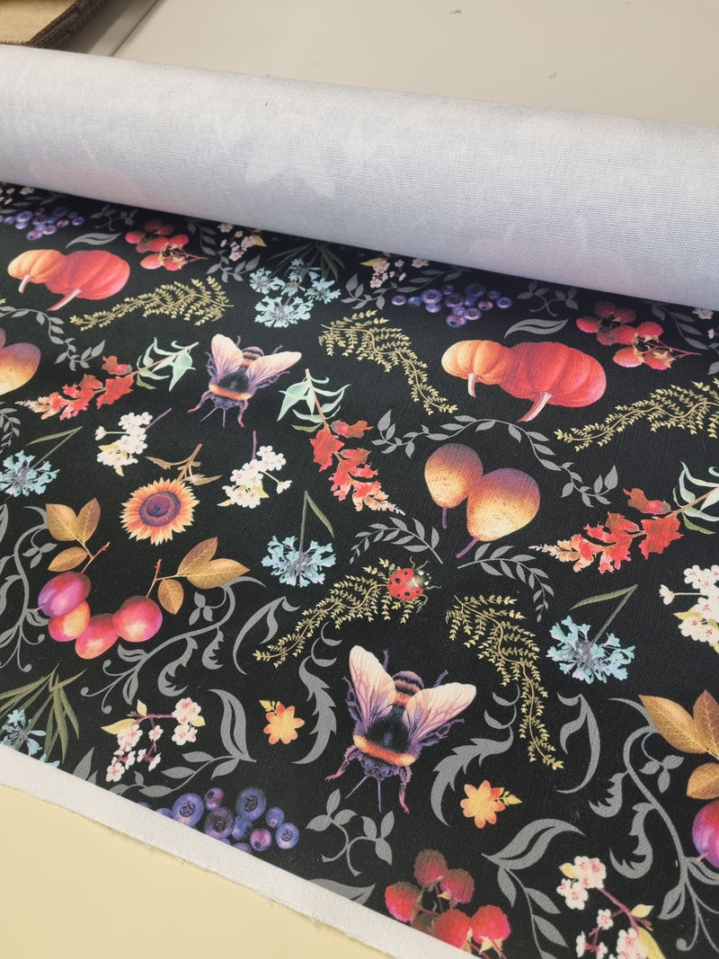Bee Dance Fabric - 2 Colours