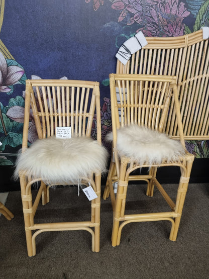 Cane Barstools - Custom Sizing Available