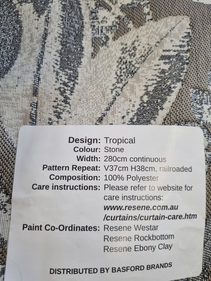Tropical Wide Width Drapery Fabric