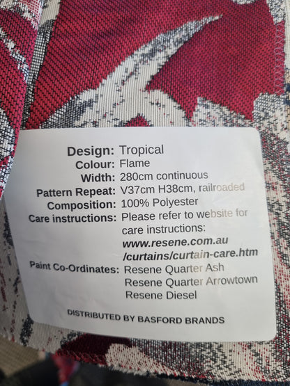 Tropical Wide Width Drapery Fabric