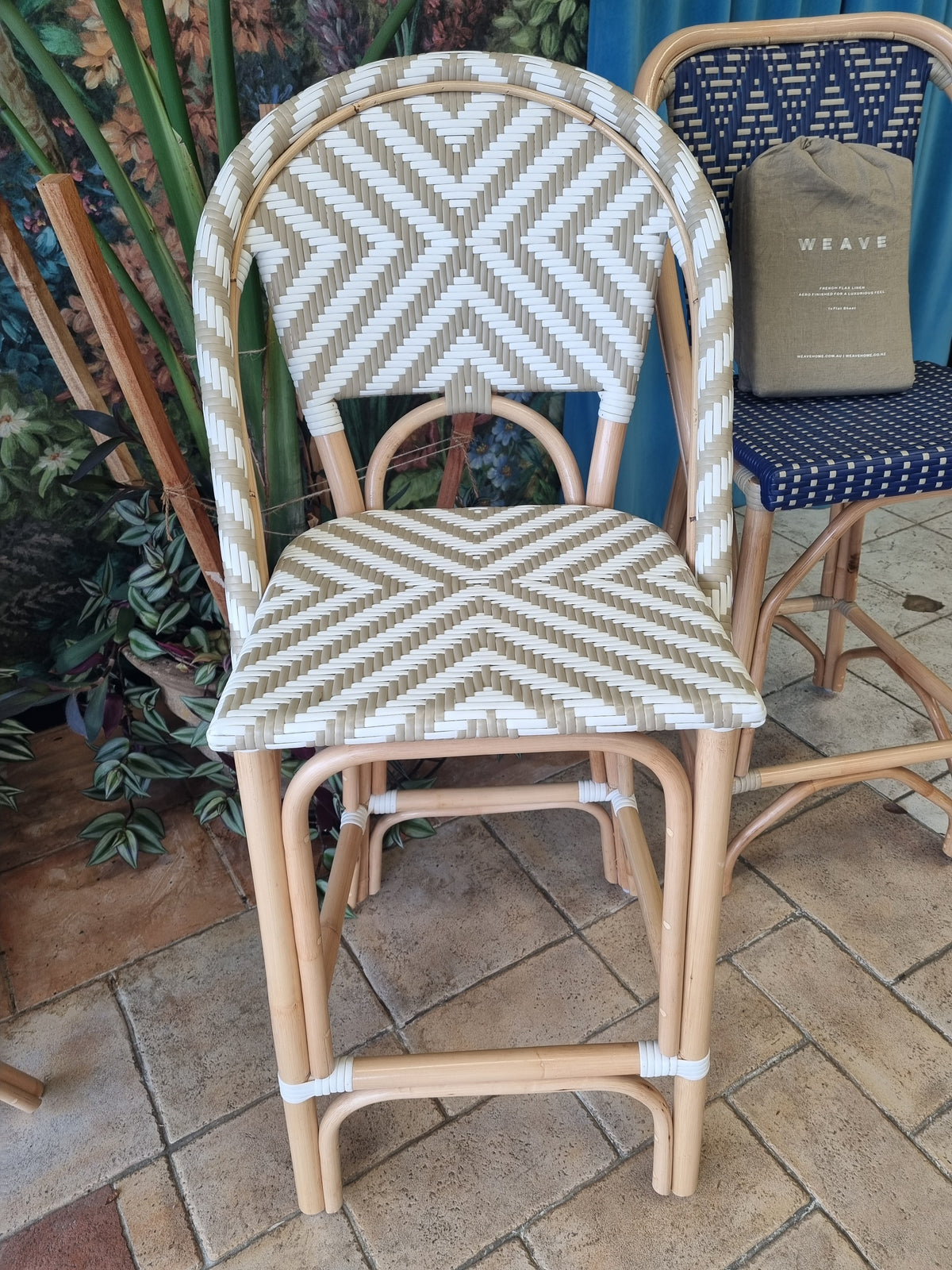 Barcelona Cane Bar Stools - ASK US FOR A DELIVERY QUOTE