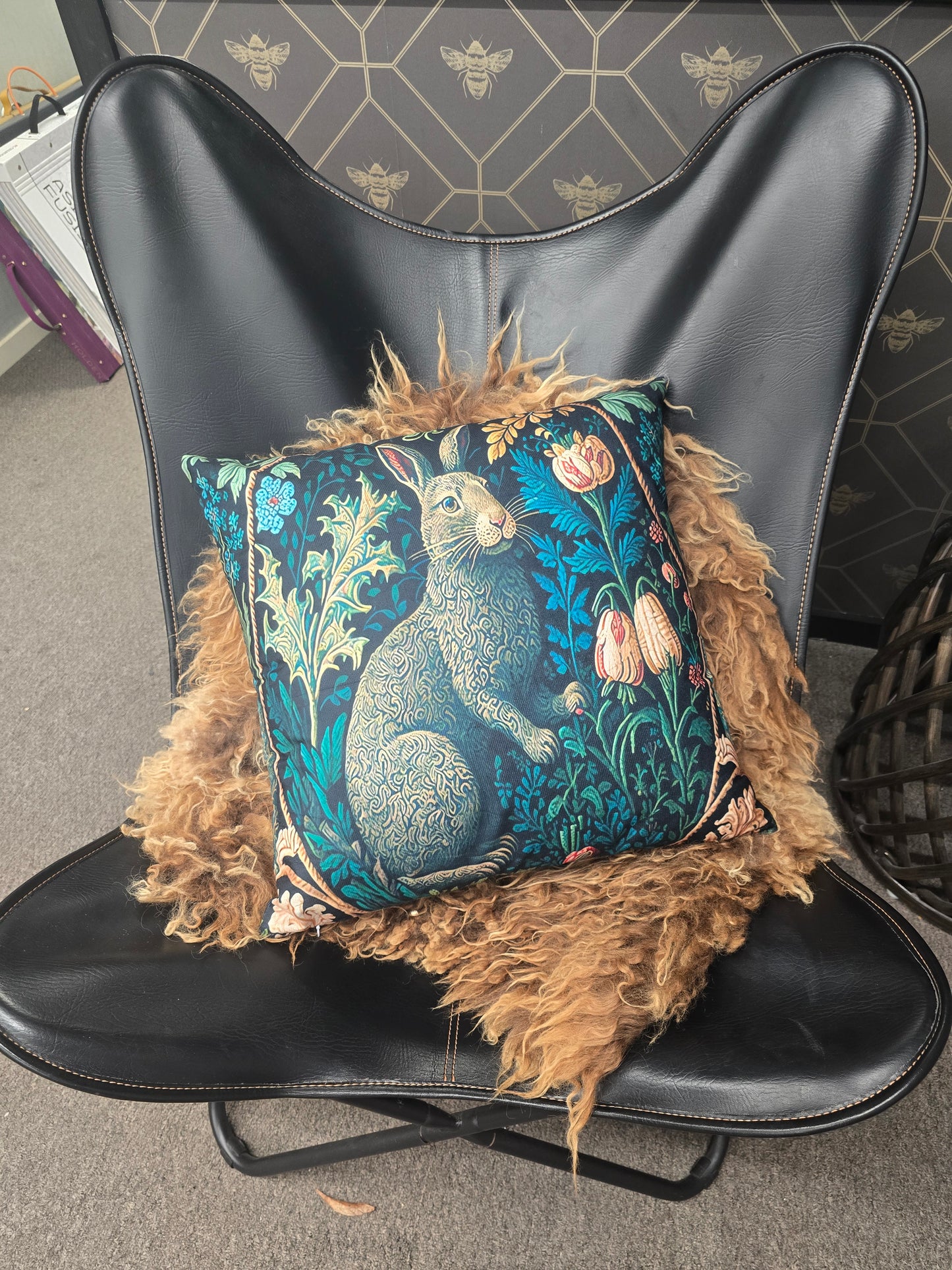 Rabbit Woodland Cushion Covers