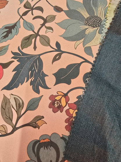 Sample - Bocage Wallpaper - Teal