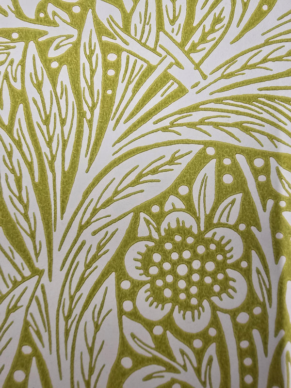 Sample - Marigold Wallpaper - Chartreuse