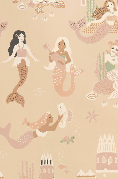 Mermaid Reef Wallpaper - Sandy Bottom