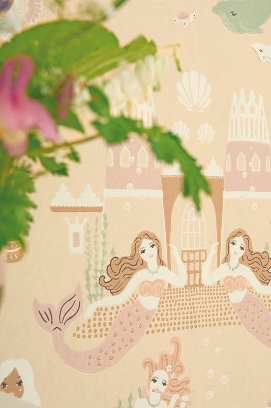 Mermaid Reef Wallpaper - Sandy Bottom