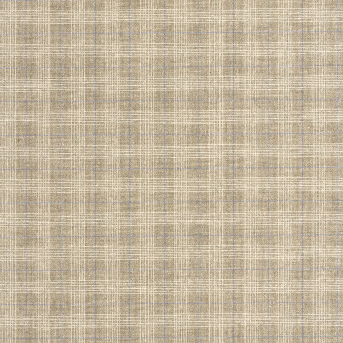 Fitting Room - Checks Wallpaper - Beige Ficelle