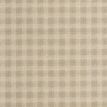 Fitting Room - Checks Wallpaper - Beige Ficelle