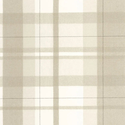 Tartan Touch Wallpaper - Beige Ficelle