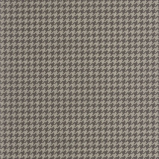 Houndstooth Wallpaper - Noir Fusain