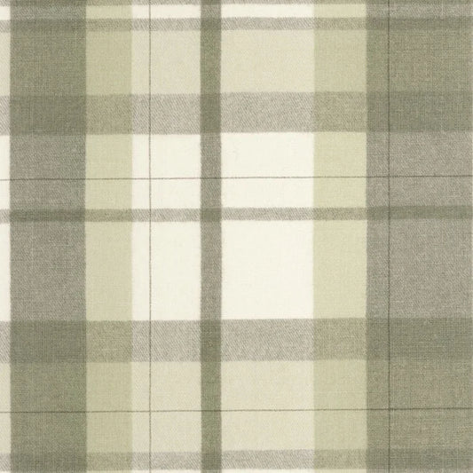 Tartan Touch Wallpaper - Vert Amande