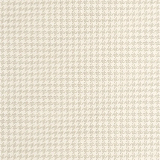 Houndstooth Wallpaper - Beige lin