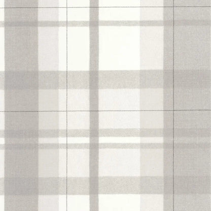 Tartan Touch Wallpaper - Gris Duvet